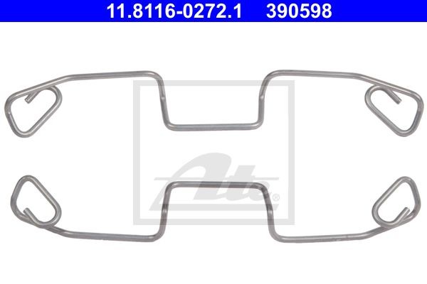 пружина прижимная!\ VW Sharan/Transporter 1.8/2.8/1.9TDI/2.5TDI 97-10 11.8116-0272.1 ATE