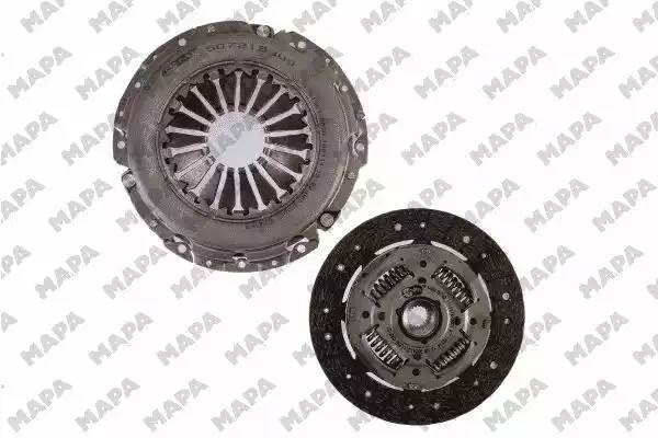 к-кт сцепления! без подш Renault Megane/Laguna/Scenic, Dacia Duster 1.6 16V 07> 014215509 MA PA