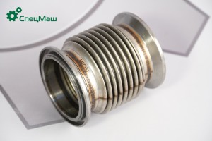 740.70-1118276 Компенсатор ЕВРО-4 системы выпуска газов D=54,4 мм, L=84 мм 740.70-1118276 SPETSMASH