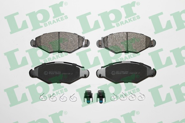 Комплект тормозных колодок 05P903 05P903 LPR