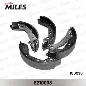 Колодки барабанные HYUNDAI ACCENT II (TRW GS8684) E210038 E210038 MILES
