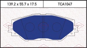 TOYOTA RAV4 2005>/ COROLLA 2006> 139.2x55.5x17.5 TCA1047 TATSUMI