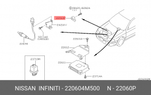 ДАТЧИК ДЕТОНАЦИИ 22060-4M500 22060-4M500 NISSAN