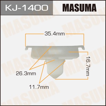 Пистон обивки универсальный MASUMA KJ1400 MASUMA