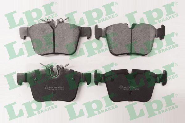 Комплект тормозных колодок, дисковый тормоз LPR 05P2020 05P2020 LPR