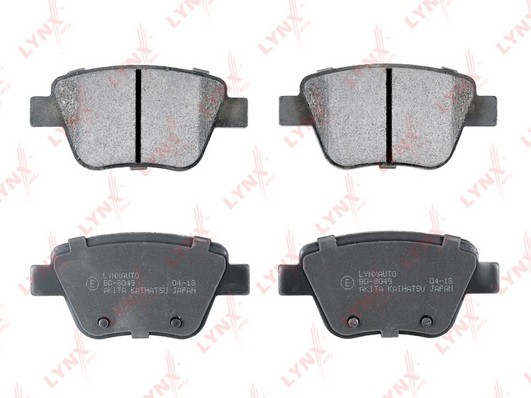 Колодки тормозные дисковые задние BD-8049 LYNXAUTO
