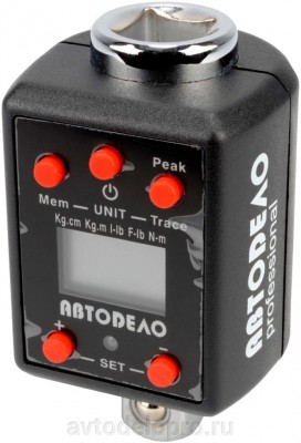 Ключ динамометрический 3/4" 50-500 Нм цифровой "АвтоДело" 40334 AVTO DELO