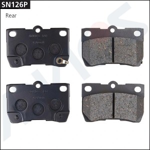 Дисковые тормозные колодки ADVICS SN126P SN126P ADVICS