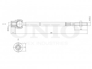 Тяга рулевая SSP-30053 UNIO