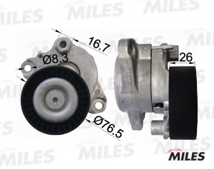 Натяжитель ремня приводного MERCEDES BENZ M272/M273 AG00296 AG00296 MILES