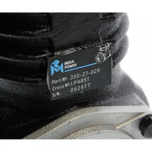 Компрессор МАЗ (2-х цилиндровый без шкива) LР-4851 MEGAPOWER 350-27-020 MEGA POWER