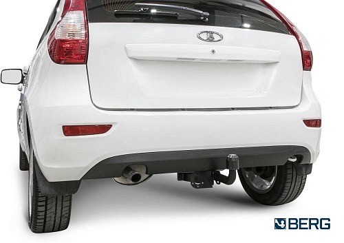 фаркоп! шар A, 1100/75 кг.\ Lada Granta HB 18> F.6013.009 BERG