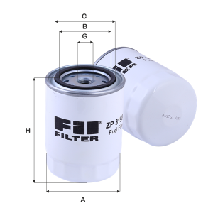 Фильтр топливный ZP 3198F ZP 3198 F FIL FILTER