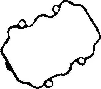 прокладка клапанной крышки!\ Daihatsu Charade 1.0 87-92 71-52648-00 VICTOR REINZ