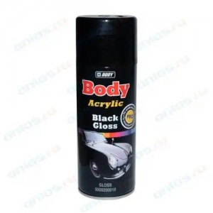 аэрозольная краска BODY! черн. 0,4 л \ 5000200010 HB BODY