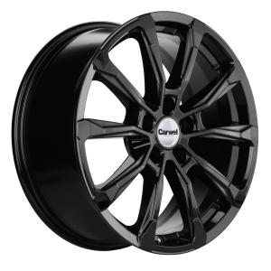 Carwel Ишим 18.0 / 7.5J PCD 5x114.30 ET 50.00 ЦО 66.10 Литой / Черный 110996 CARWEL