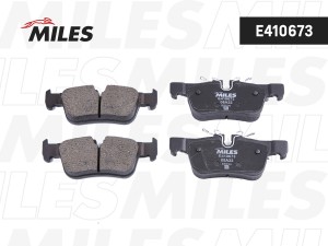 Колодки тормозные задние (Смесь Low-Metallic) BMW 2 F45 14-/X1 F48 15- (TRW GDB2 E410673 MILES