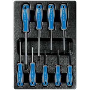 набор отверток! Torx, ложемент, 9 предметов KING TONY\ 931909PR KING TONY
