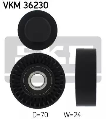Ролик натяжителя ремня VKM36230 SKF