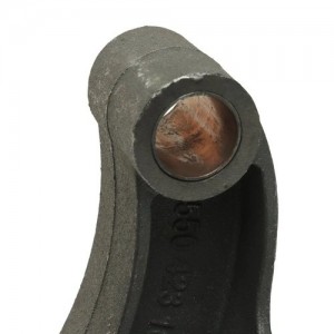 Колодка тормозная SITRAK HOWO передняя правая с накладками (мост VGD95) (1шт.) M 711502006880MX MOVELEX