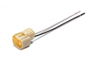 Разъем 2-х контактный ПТФ Renault Logan, с проводами AX944 CARGEN