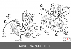16507614 IVECO ШАЙБА 16507614 IVECO