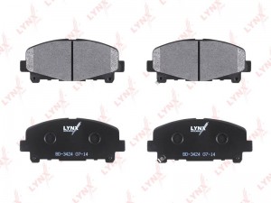 Колодки тормозные дисковые передние BD-3424 LYNXAUTO