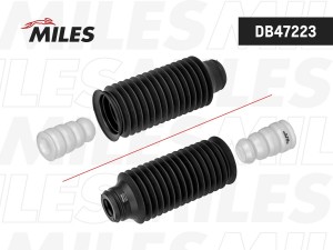 Пыльник + отбойник на 1 амортизатор передний HONDA JAZZ 02-08 (KYB 910131) DB472 DB47223 MILES