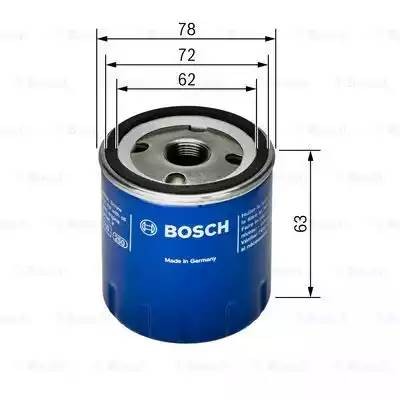 фильтр масляный!\ Renault R4/R5/R12/R15/R6/R18 0.8-1.4 <84 0 451 103 141 BOSCH