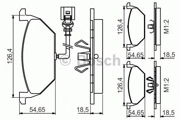 AUDI A2/A3/VW GOLF-4/BORA С ДАТЧИКОМ 0 986 495 213 BOSCH