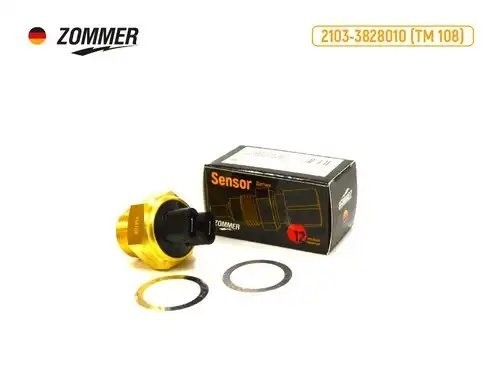 Датчик вкл вент ГАЗ (дв 406,Крайслер), ВАЗ-2101-06 (92-87*С) (Zommer) 21033828010 ZOMMER