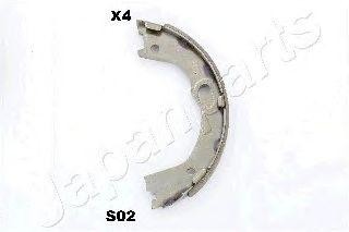 колодки барабанные ручника!\ SsangYong New Action G20/D20 10> GF-S02AF JAPAN PARTS GROUP