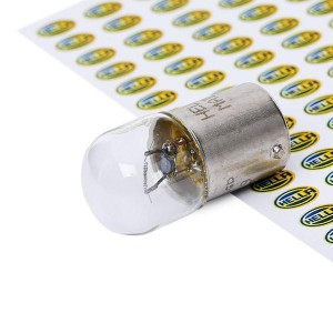 Лампа габаритная маленькая ,Hella 24V10W R10W 8GA002071-251 HELLA