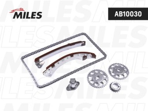 Комплект цепи ГРМ TOYOTA 1.4-1.8 99-co звездочками (INA 553033910) AB10030 AB10030 MILES