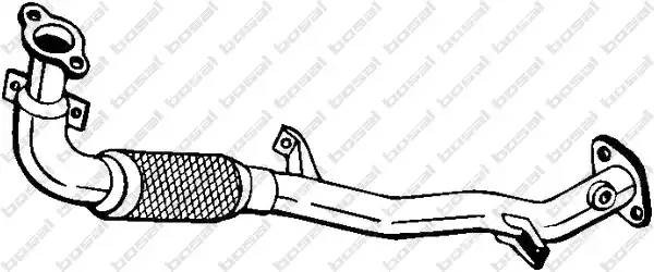 [MR552091] !труба глушителя приемная\ Mitsubishi Space Star 1.3i/1.6i 00-05 850-153 BOSAL