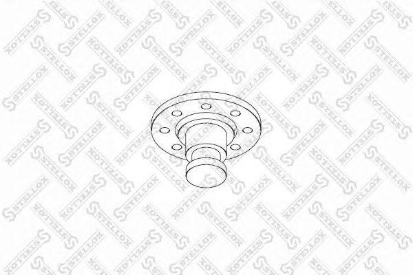 шкворень прицепной !2'/10 болт сверху, 8 отверстий \KZ1012-01 87-43602-SX STELLOX