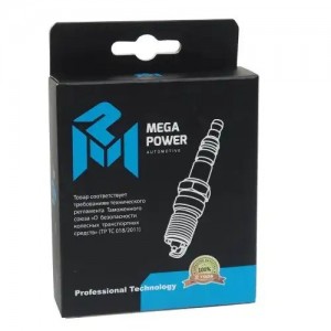 Свеча зажигания FORD (4шт.) MEGAPOWER 37031127 MEGA POWER