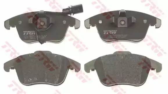 Колодки передние AUDI A4 (B8), A5 (8T_, 8F_) GDB1814 GDB1814 TRW