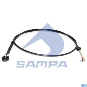 Трос КПП RVI Premium 01--> 079322 SAMPA