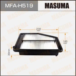 фильтр воздушный!\ Honda Civic IX 1.8i 12> MFAH519 MASUMA