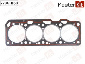 Прокладка ГБЦ VAG HH, FY,ABD, AEX, AKK, AKV, ANW, APQ, AUD, AAU, 2G, AAV, GK, GF 77BGH160 MASTER KIT