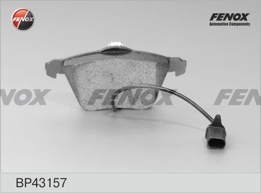 Колодки AUDI A4 04-08, A6 04-11, A8 03-10 BP43157 BP43157 FENOX