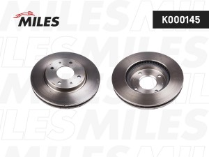 Диск тормозной передний MITSUBISHI GALANT VI 9604/LANCER 03 (TRW DF4809) K000145 K000145 MILES