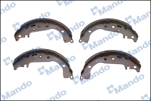 Колодки тормозные TOYOTA Celica, Yaris задние барабанные (4шт.) MANDO MLP10 MANDO