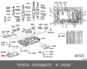 toyota Land Cruiser (200) 2008> 35330-60070 TOYOTA