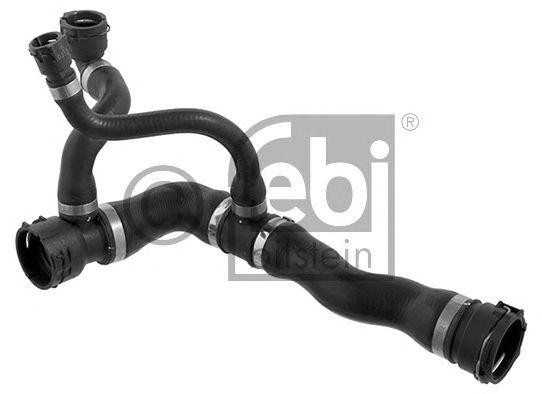патрубок радиатора верхний левый!\ BMW E60/61 03> 46037 FEBI BILSTEIN