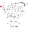 Крышка FAW J7,4180 клапана теплообменика OE 1013031B81D FAW
