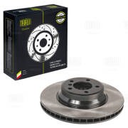 Диск торм. BMW 7 (E65) (01-) перед. d=348 (DF 261505)  2шт DF261505 TRIALLI