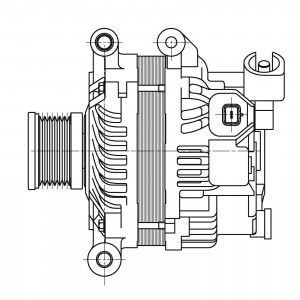 Генератор для а/м Peugeot 3008 (09-)/Citroen C4 (09-) 1.6i (тип Mitsubishi) 120А LG2028 START VOLT
