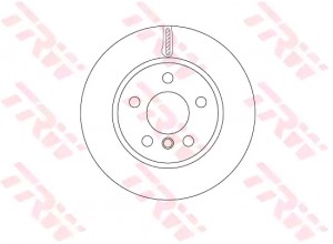 Диск тормозной передний MINI (F55-F57) 12/13- DF6799 DF6799 TRW